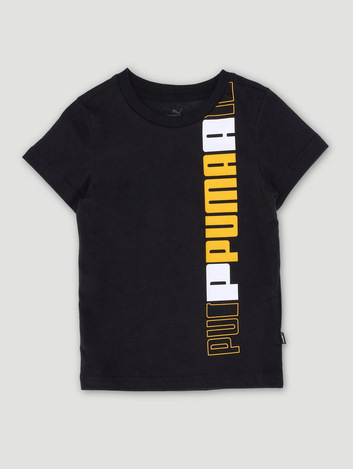 Pre-Boys Logo Lab Tee - Black