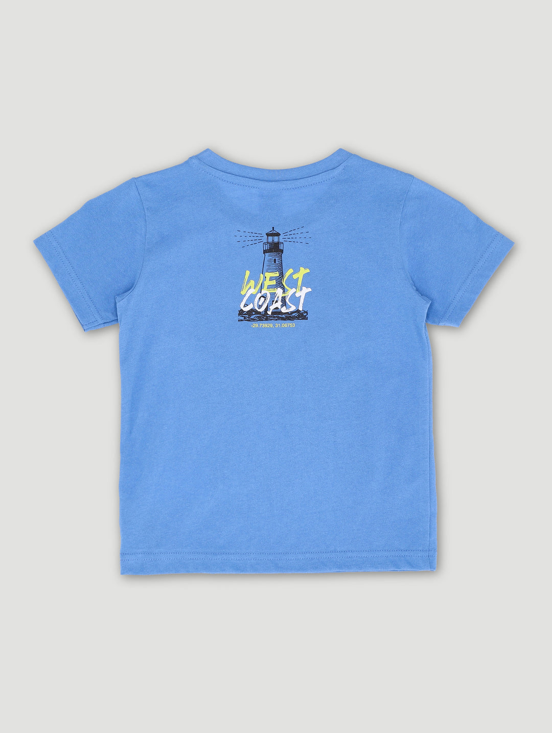 Pre-Boys Lighthouse Tee - Mid Blue