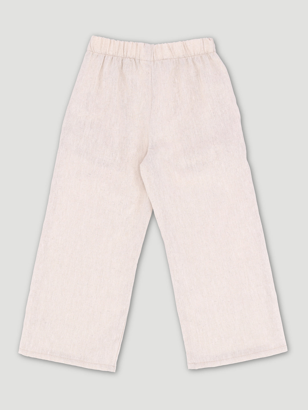 Pre-Girls Linen Pants - Stone