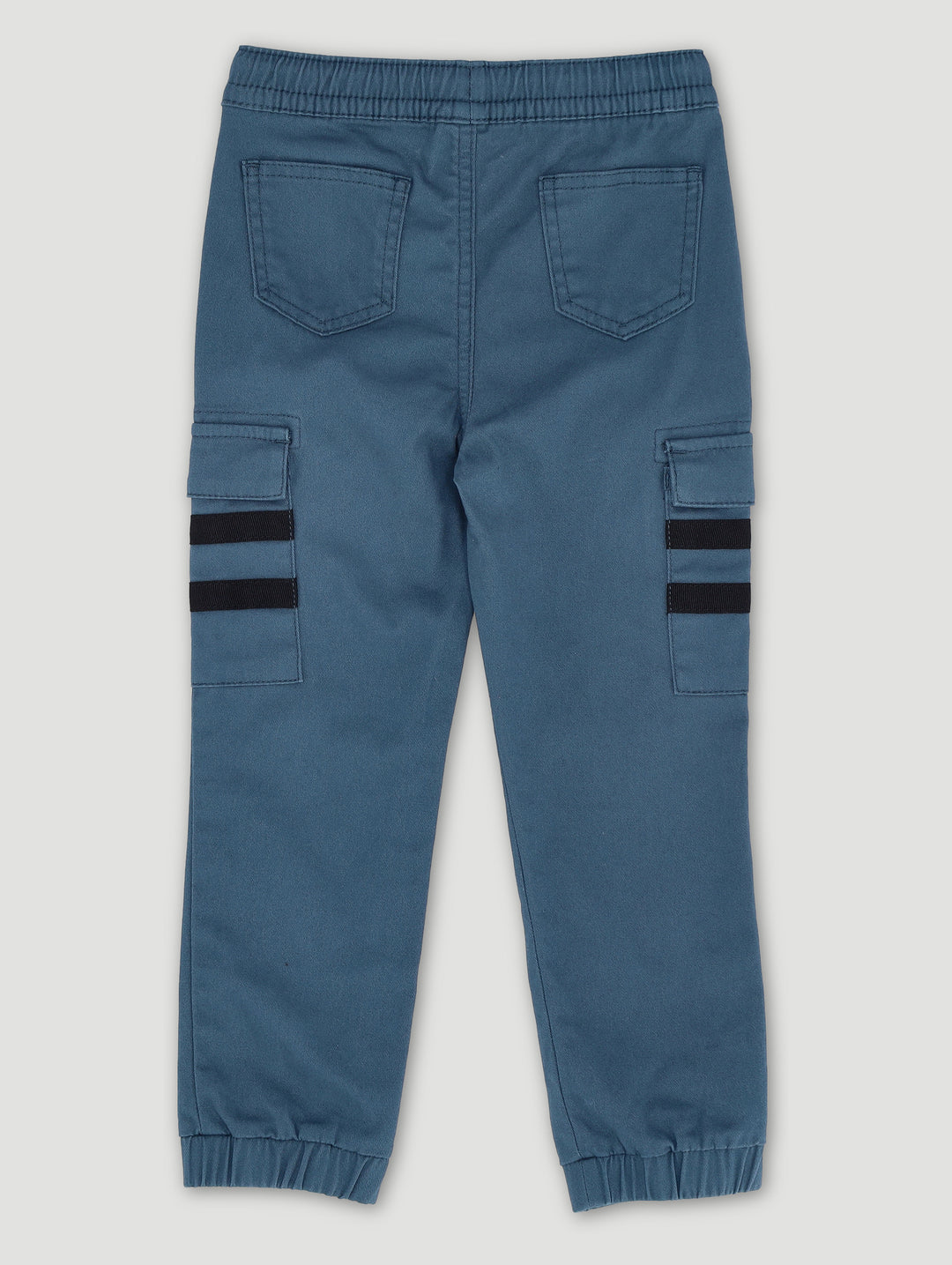 Pre-Boys Tape Cargo Jogger - Dark Teal