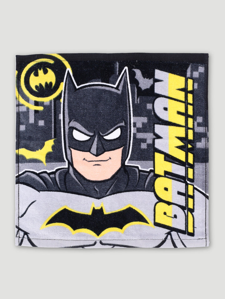 Pre-Boys Batman Face Cloth - Black