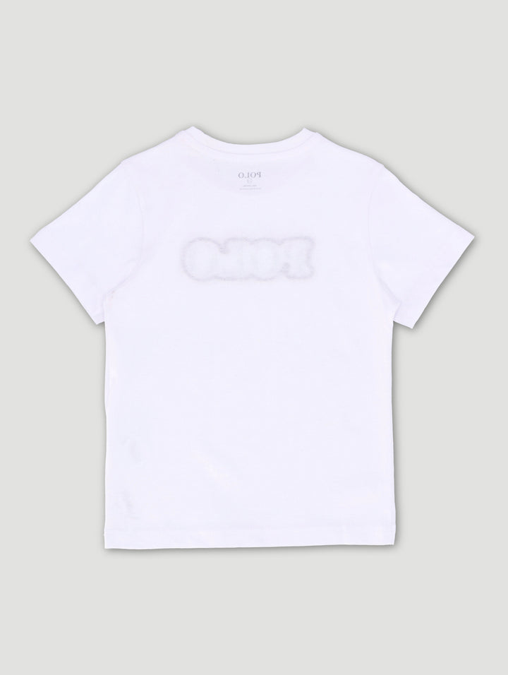 Pre-Boys Ted Tee - White