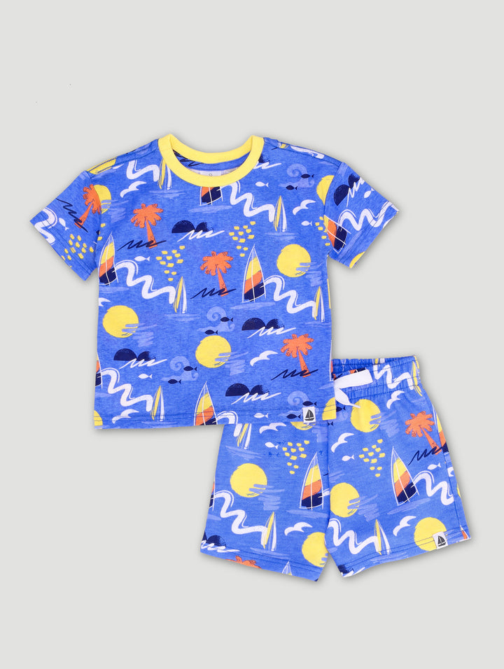 Baby Boys Sunny Days Set - Blue