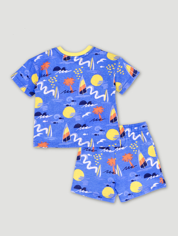 Baby Boys Sunny Days Set - Blue