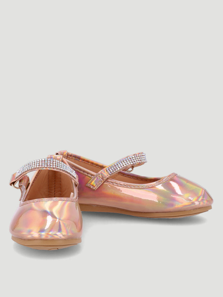 Pre-Girls Rose Gold Pump