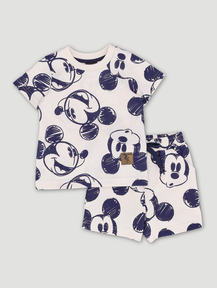 Baby Boys Mickey Mouse Set - Navy