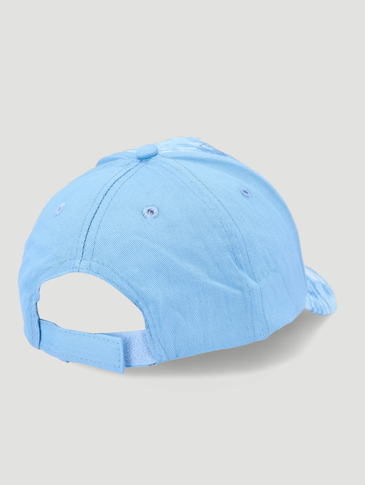 Pre-Boys Stitch Coconut Tree Peak Cap - Blue