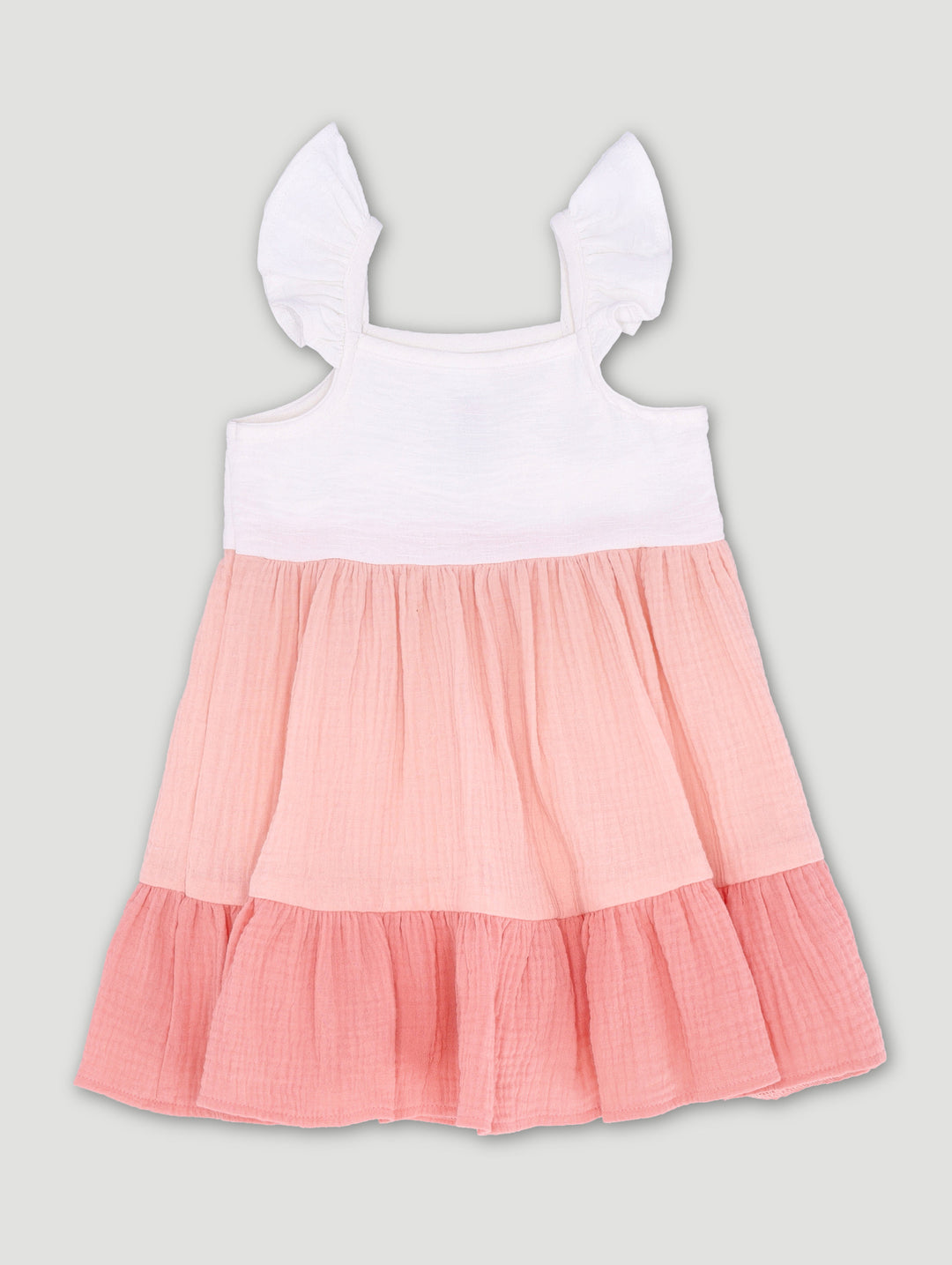 Baby Girls Crinkle Cotton Dress