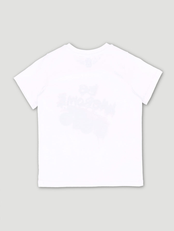 Pre-Boys Be Awesome Truck Tee - White