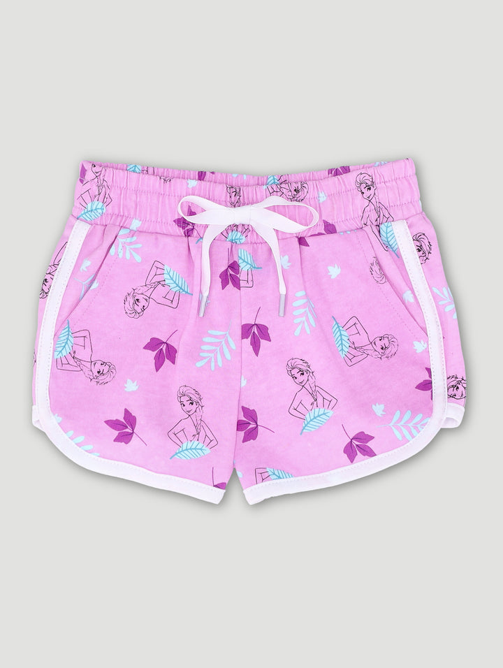 Pre-Girls Frozen Shorts - Lilac