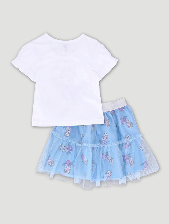 Pre-Girls Frozen Set - White