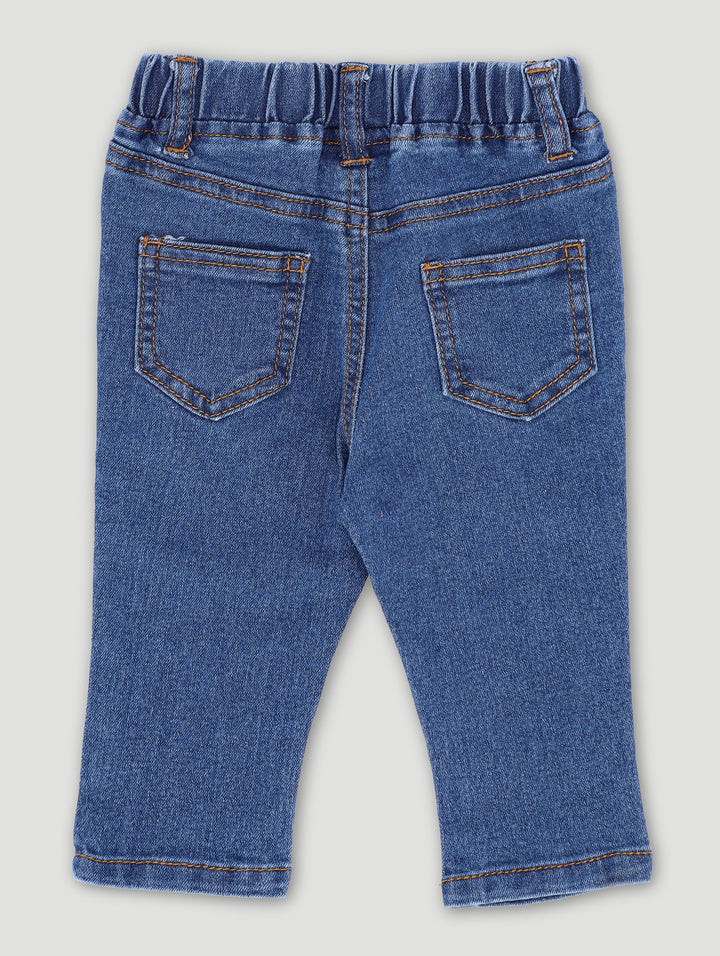 Baby Girls Daisy Fashion Denim - Mid Denim