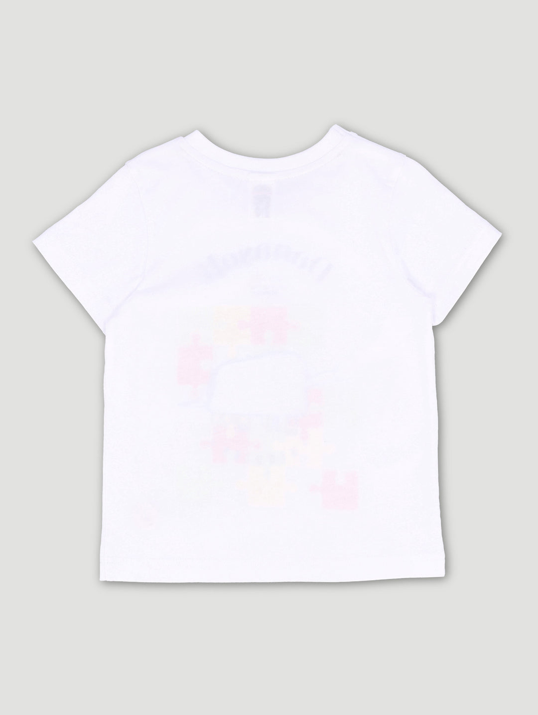 Pre-Boys Danasoli Puzzle Tee - White