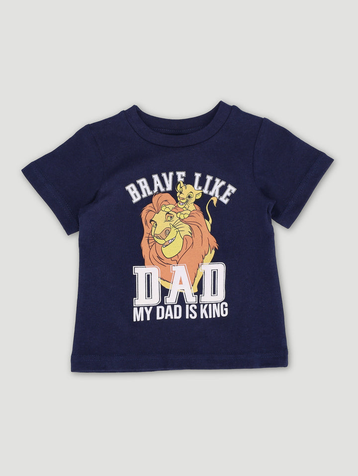 Baby Boys Brave Like My Dad Set - Dark Navy