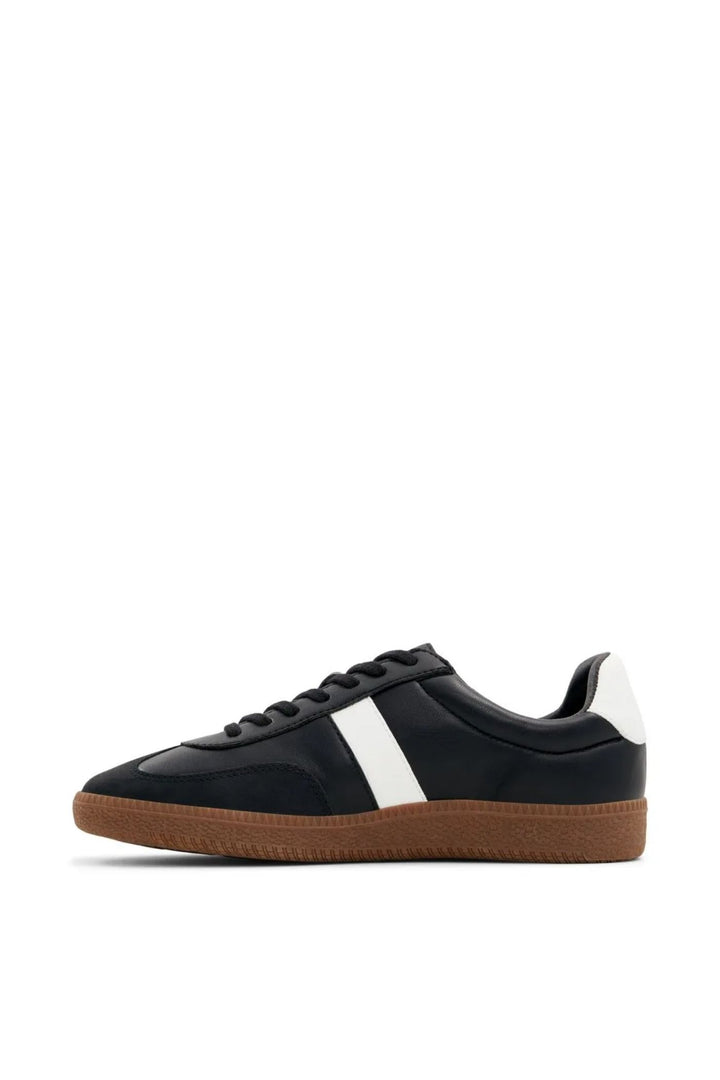 Impalla Gum Sole Flat Sneaker - Black/White