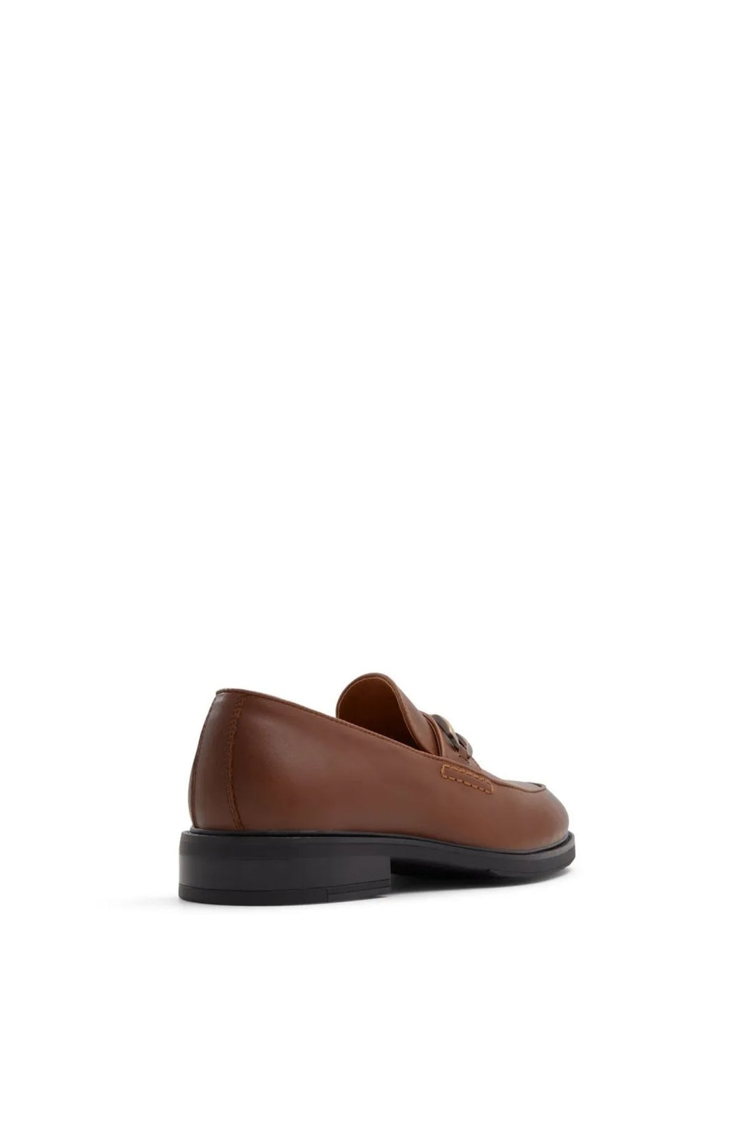 Hatton Metal Trim Heeled Slip In Loafer - Cognac