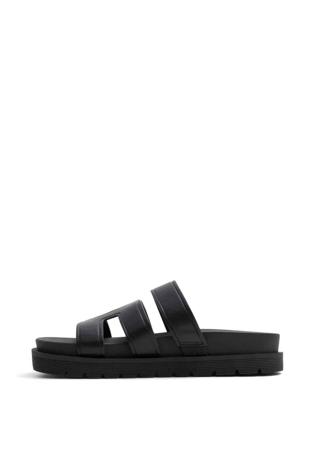 Casablanca Push In Multi Strap Sandal - Black