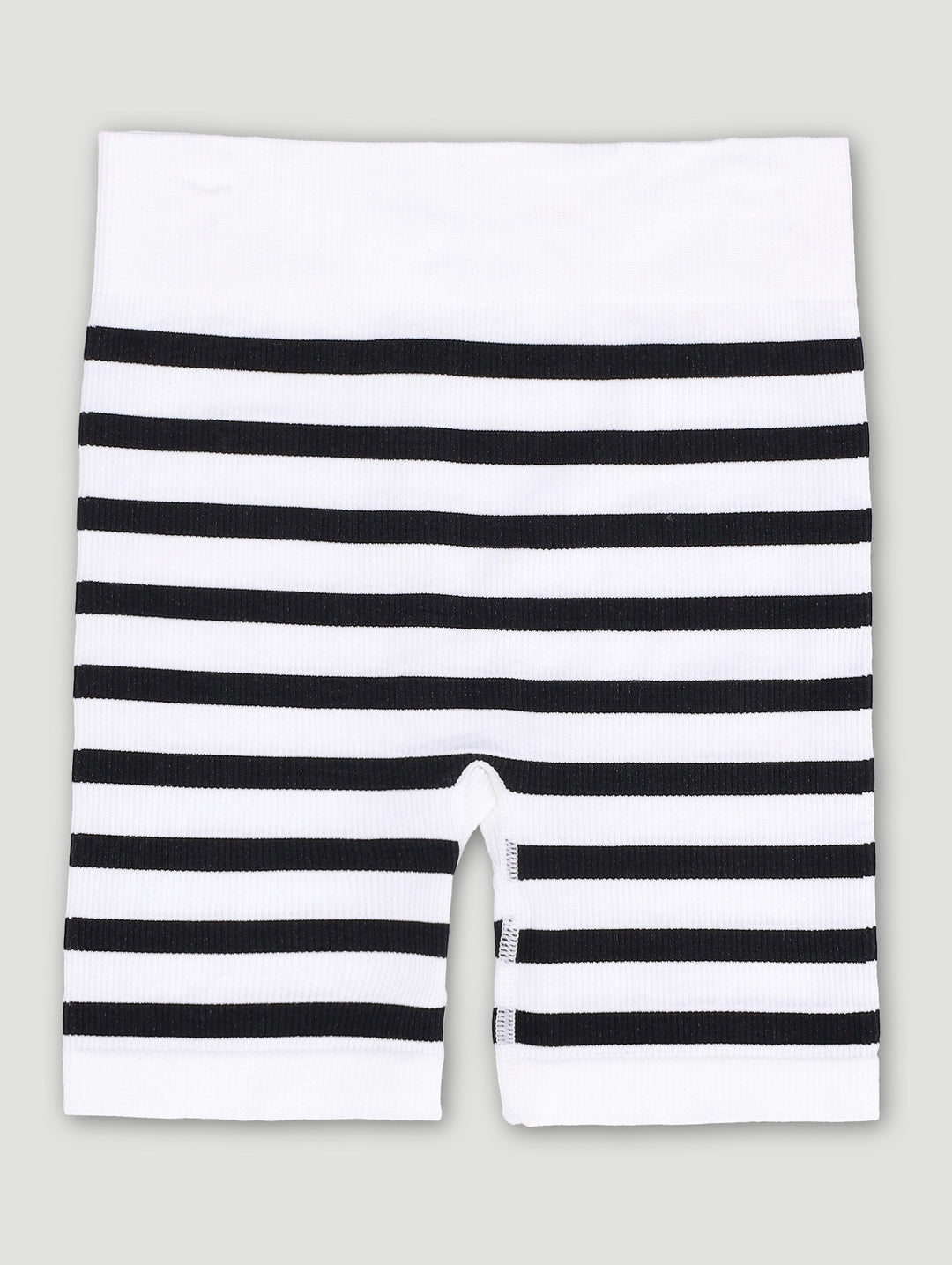 Pre-Girls Seamless Stripe Cycle Shorts - Black