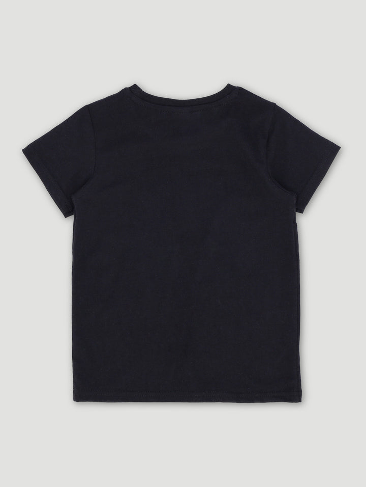 Pre-Boys Car Tee - Black