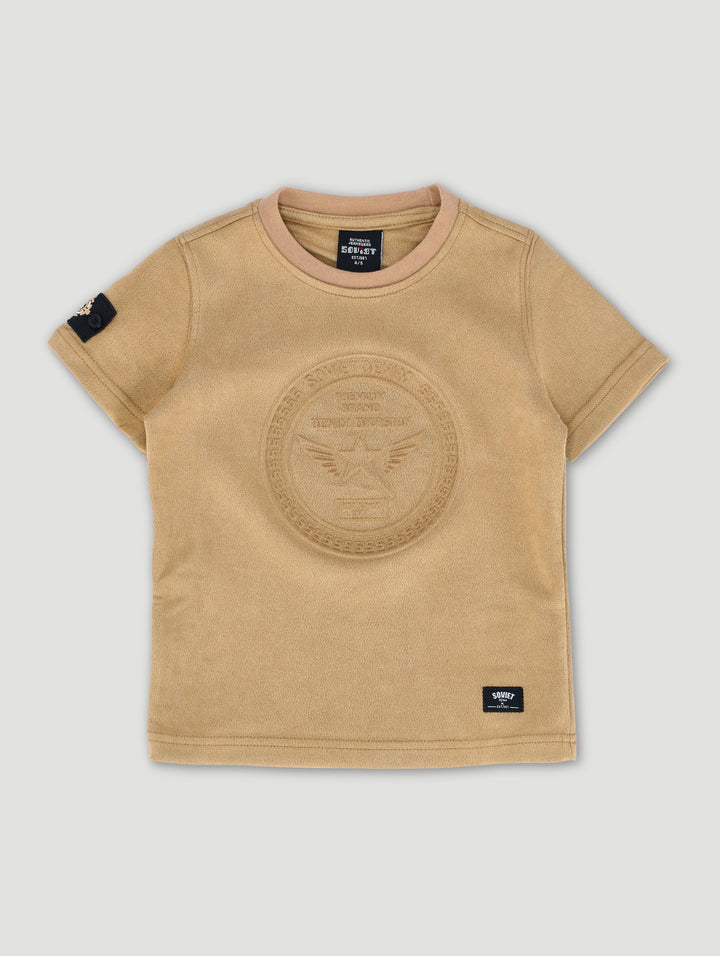 Pre-Boys Short Sleeve Legit Tee - Khaki