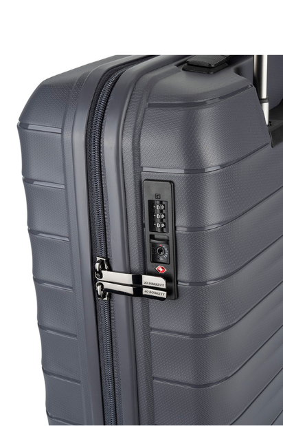 Onyx Trolley Case Luggage - Grey