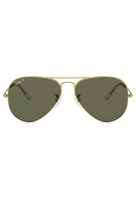 Aviator Sunglasses - Black/Gold