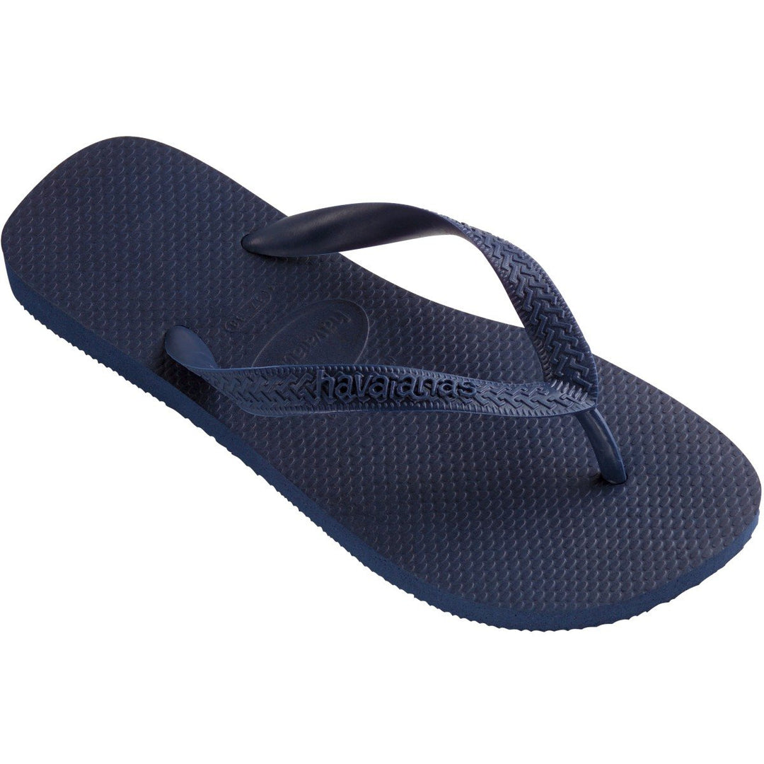 Plain Top Flip Flop Sandal - Navy