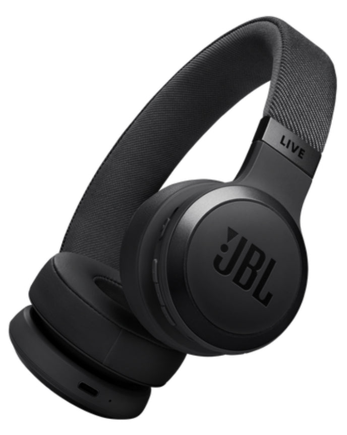 Live 670 Noise Cancelling On-Ear Headphones Black