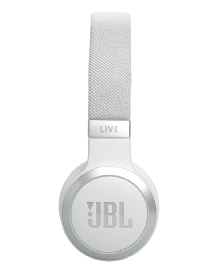 Live 670 Noise Cancelling On-Ear Headphones White