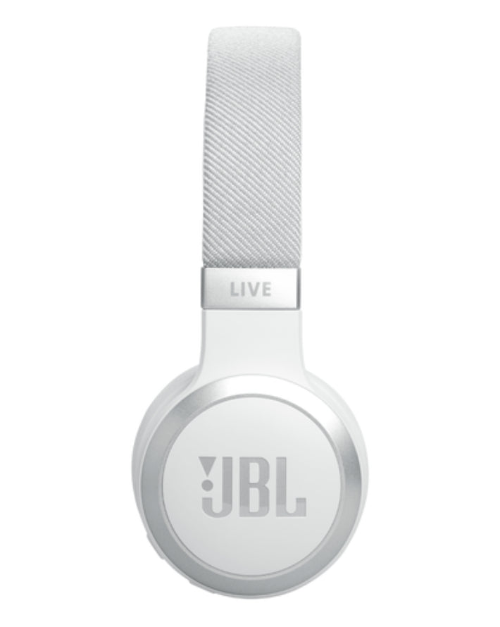 Live 670 Noise Cancelling On-Ear Headphones White