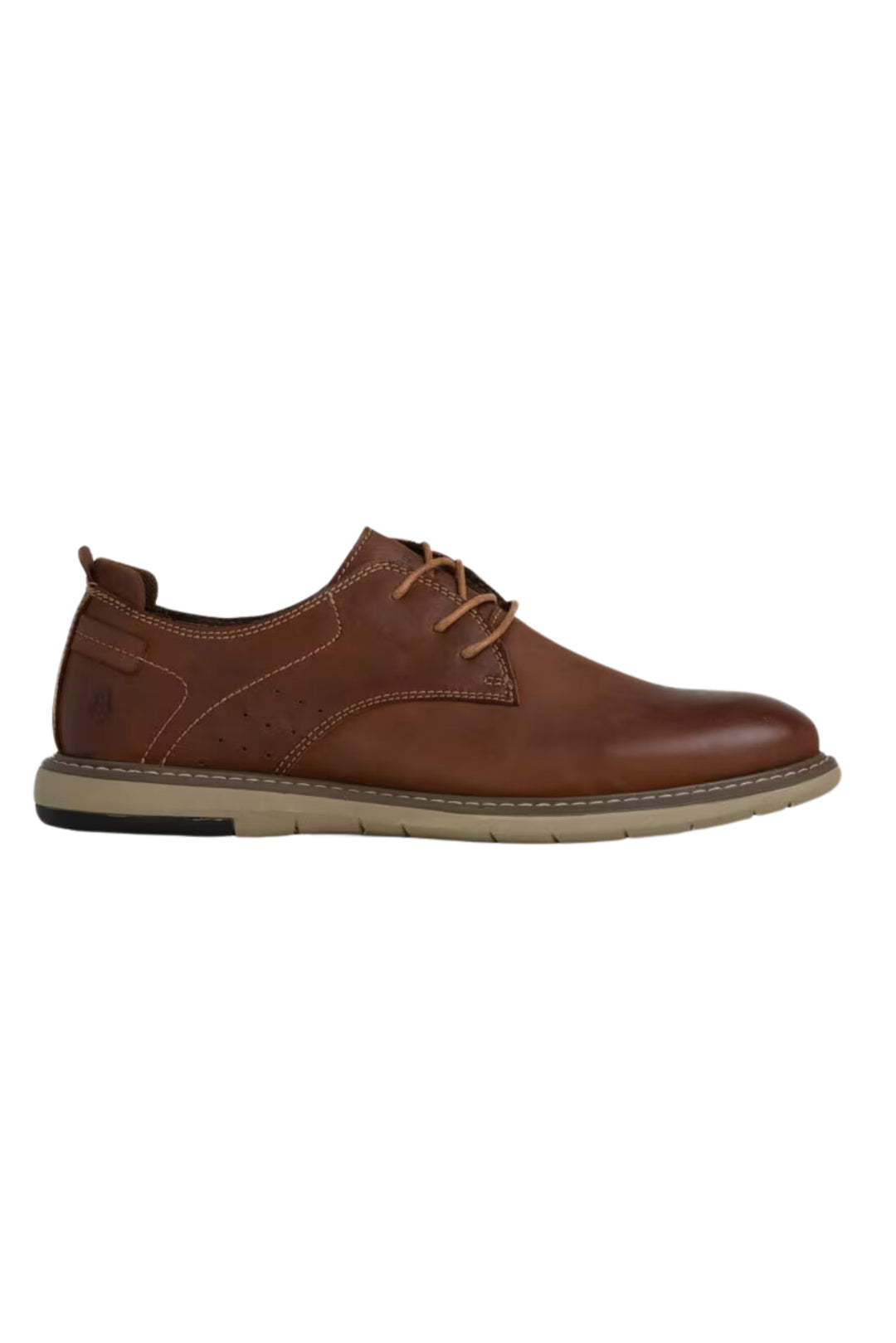 Dylan Smart Casual Lace Up Derby Shoe - Brown