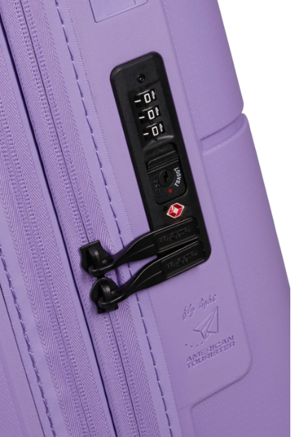 Dash Pop Spinner Travel Case Luggage - Violet