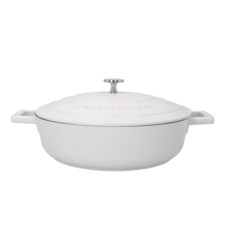 Masterclass 4L Cast Aluminium Shallow Casserole Dish