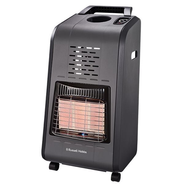 Russell Hobbs 3 Panel Gas Heater - Black