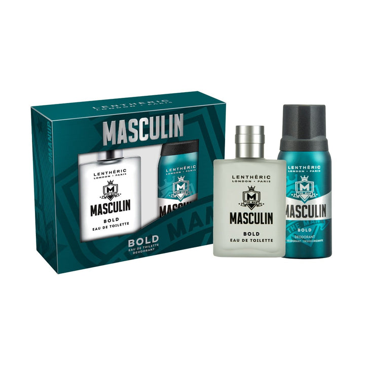 Masculin Bold Eau De Toilette Gift Set