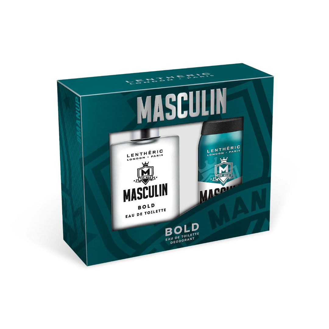 Masculin Bold Eau De Toilette Gift Set