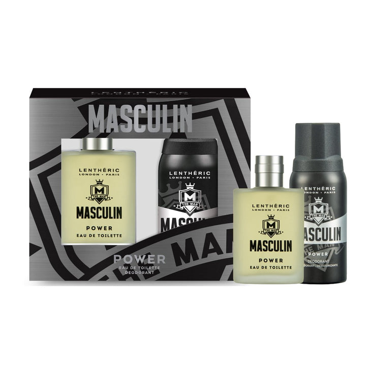 Masculin Power Eau De Toilette Gift Set