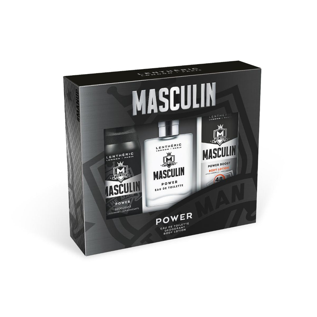 Masculin Power Eau De Toilette Gift Set