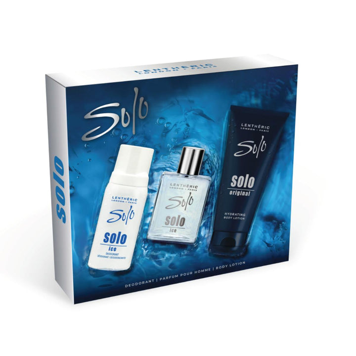 Solo Ice Parfum Pour Homme Gift Set