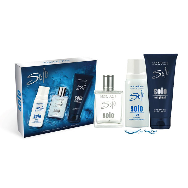 Solo Ice Parfum Pour Homme Gift Set