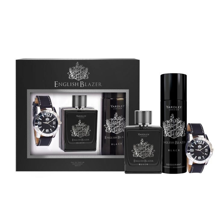 English Blazer Black Eau De Parfum Gift Set