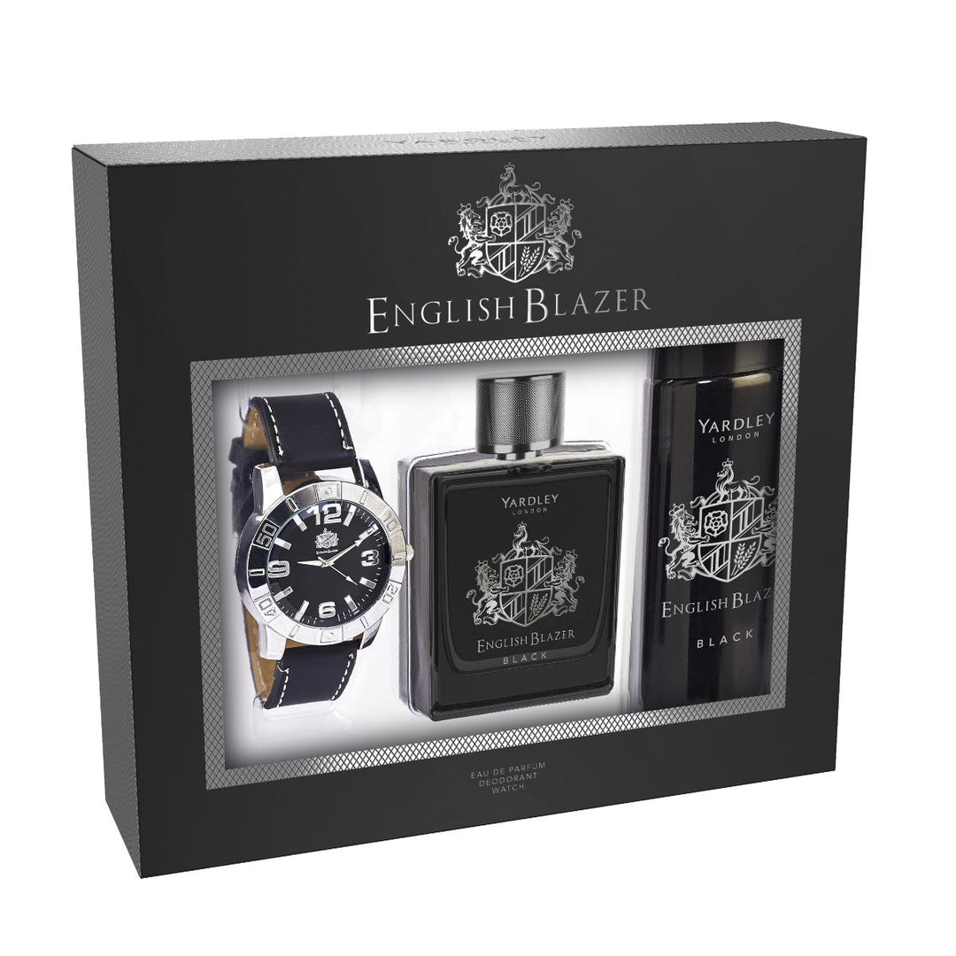 English Blazer Black Eau De Parfum Gift Set