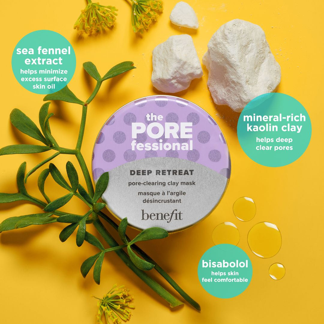 The POREfessional Deep Retreat Pore-Clearing Clay Mask