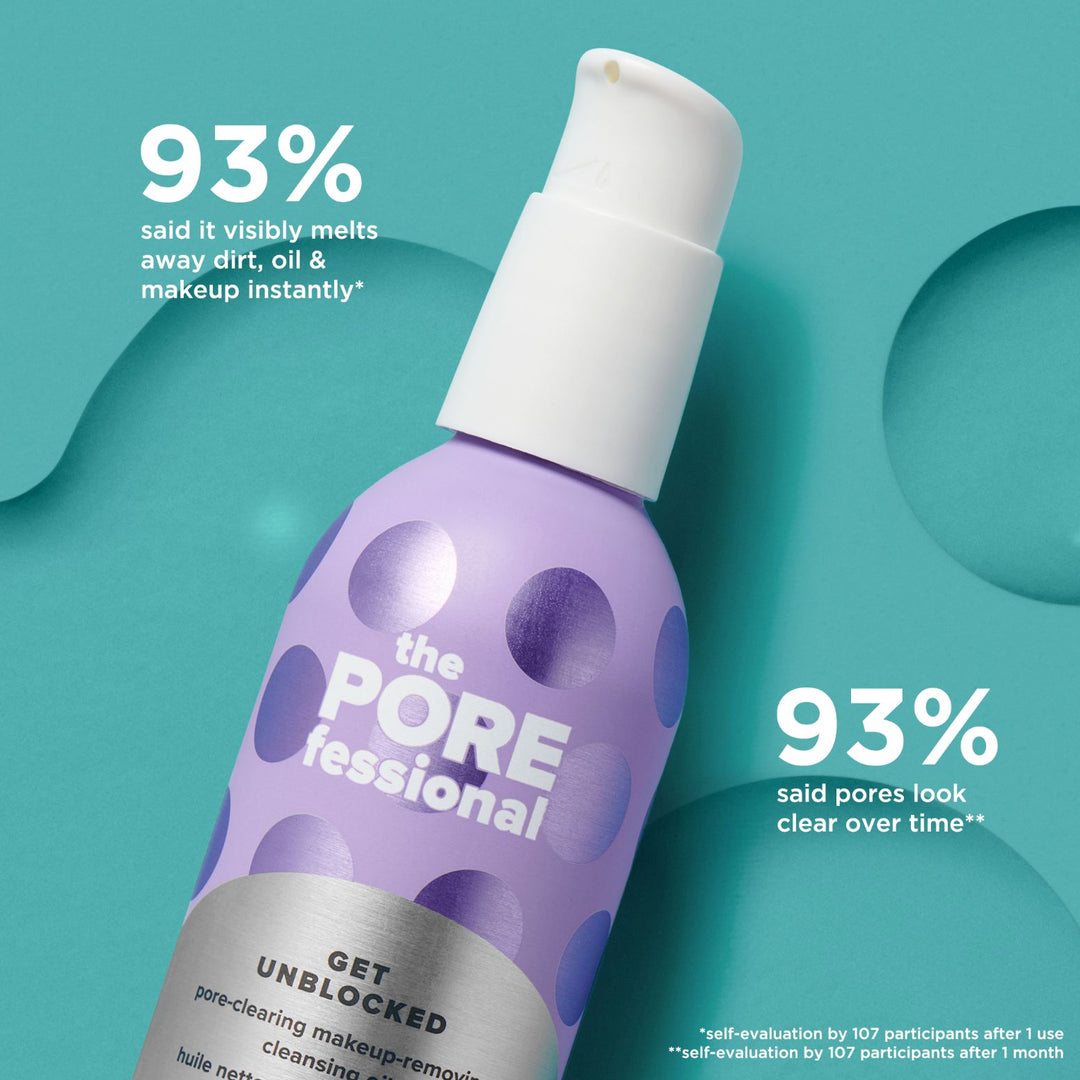 The POREfessional Get Unblocked Pore Clearing Makeup-Removing Cleansing Oil