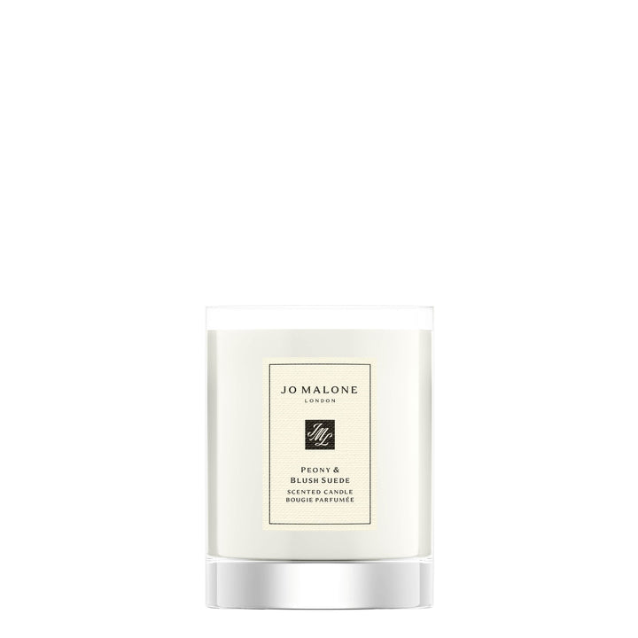 Peony & Blush Suede Travel Candle