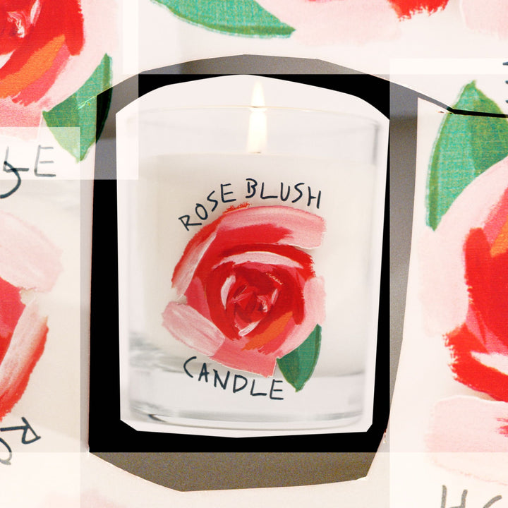 Rose Blush Home Candle 200g