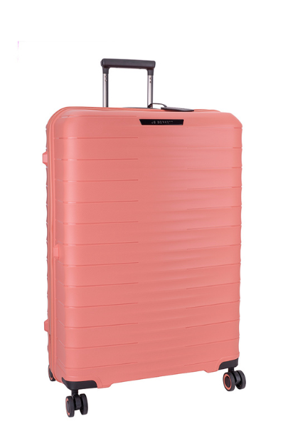 Onyx Trolley Case Luggage - Coral