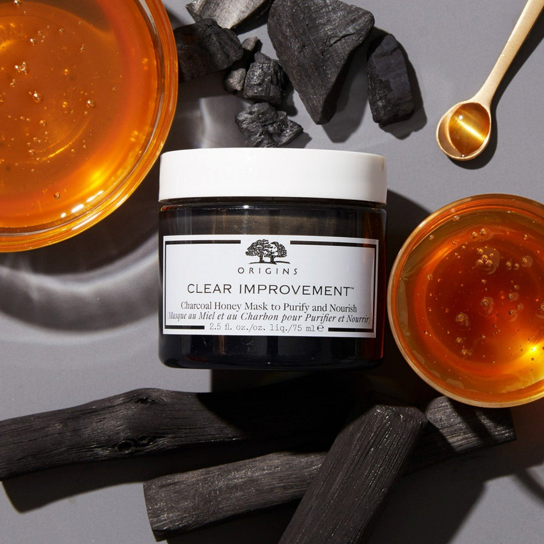 Clear Improvement Charcoal Honey Mask to Purify & Nourish - 75ml