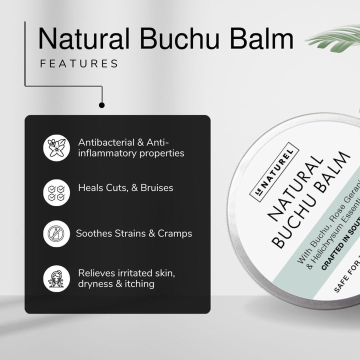 Le Naturel Natural Buchu Balm 30g