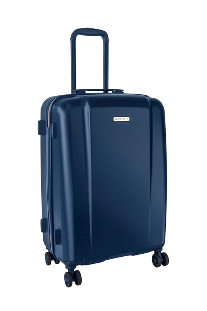 Nouveau 4 Wheel Trolley Case Luggage - Blue